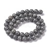 Natural Sesame Jasper/Kiwi Jasper Beads Strands G-F351-8mm-4