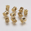 Ion Plating(IP) 304 Stainless Steel European Beads STAS-J022-024G-2