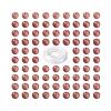 100Pcs 8mm Grade AAA Natural Rhodonite Round Beads DIY-LS0002-65-1