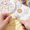 20Pcs 4 Styles Alloy Enamel Pendants ENAM-CJ0004-98-4