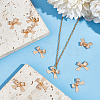 30Pcs Brass Charms KK-GO0001-50-4