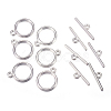 Tibetan Style Toggle Clasps TIBE-A12208-S-NR-2