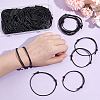 80Pcs Waxed Polyester Cord Bracelet Bracelet Makings AJEW-UN00015-4
