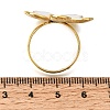 304 Stainless Steel Enamel Cuff Open Rings SA-CBA369F-04G-02-5