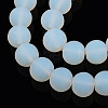Imitation Opalite Glass Beads Strands GLAA-T032-J8mm-MD02-2