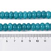 Dyed Natural White Jade Beads Strands G-G107-A08-01-3