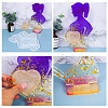 Mother's Day Pregnant Woman Photo Frame Silicone Bust Statue Molds DIY-F065-04-3