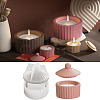 Stripe DIY Candle Cup Silicone Molds DIY-Q037-08A-1