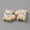 Squirrel Food Grade Eco-Friendly Silicone Beads SIL-WH0012-030I-2