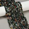 Natural Indian Agate Beads Strands G-Q060-D08-02-1