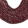 Natural Garnet Beads Strands G-A129-3mm-05-4