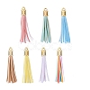 PU Imitation Leather Tassel Pendants FIND-TA0005-07A-1