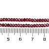 Natural Garnet Beads Strands X-G-F770-D02-02-5