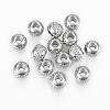 Tarnish Resistant 201 Stainless Steel Beads STAS-G154-37-6mm-1