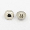 1-Hole Plating Acrylic Shank Button X-BUTT-D005-01-2