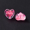 Glass Heart Beads LS-GLAA-D005-01A-4