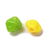 Opaque Acrylic Beads MACR-F080-01-2