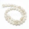 Natural White Jade Bead Strands G-R297-10mm-26-2