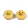 Opaque Acrylic Beads X-PACR-N006-50-A01-3
