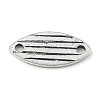 Tibetan Style Alloy Connector Charms PALLOY-D017-03C-AS-2