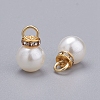 Acrylic Pearl Pendants X-IFIN-I031-02A-G-1
