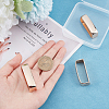 1 Set Alloy Belt Buckle Loop DIY-GF0005-80LG-3
