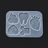 Medical Theme DIY Silicone Badge Reel Ornament Molds LS-DIY-G079-05A-3