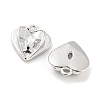 Clear Glass Charms X-KK-E090-25P-2
