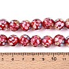 Handmade Lampwork Beads Strands LAMP-T007-04D-4