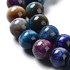 Natural Rainbow Tiger Eye Beads Strands G-NH0002-A01-B01-4