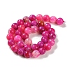 Natural Agate Beads Strands G-M437-C01-01C-3