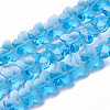 Transparent Glass Beads GLAA-Q066-14mm-B11-1