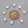 Tibetan Style Alloy Kitten Beads X-TIBEP-GC178-S-RS-4