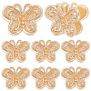 20Pcs Brass Beads KK-BBC0012-02-1
