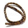 Natural Petrified Wood Beads Strands G-M420-E06-03-3