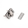 Zinc Alloy Bag Twist Lock Accessories AJEW-WH0258-078A-1