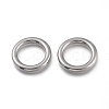 Tarnish Resistant 304 Stainless Steel Linking Rings STAS-H120-10P-A-1