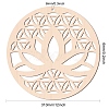 Laser Cut Wooden Wall Sculpture WOOD-WH0101-002-2