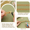 Polyester Centipede Lace Ribbon OCOR-WH0088-43B-03-4