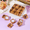 Square Paper Jewelry Gift Boxes with Bowknot CON-TAC0010-80C-16