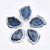 Half Drilled Resin Beads RESI-S374-24B-1