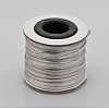 Round Nylon Satin Rattail Cord X-NWIR-O001-A-04-2
