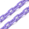 Opaque Acrylic Cable Chains X-SACR-N010-002E-4