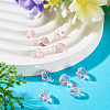 10Pcs Glass Imitation Austrian Crystal Beads GLAA-TADJ0001-11K-4