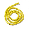Faceted(32 Facets) Glass Beads Strands EGLA-J042-35B-01-2