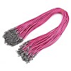 Waxed Cotton Cord Necklace Making LS-MAK-S034-010-1