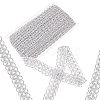 Ethnic Style Embroidery Polyester Lace Trims OCOR-WH0070-20B-1