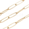 Ion Plating(IP) 304 Stainless Steel Paperclip Chains CHS-F010-01C-G-01-2