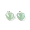 Natural Green Aventurine Charms G-T132-005B-2