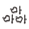 304 Stainless Steel Toggle Clasps Ion Plating(IP) STAS-L247-002EB-1